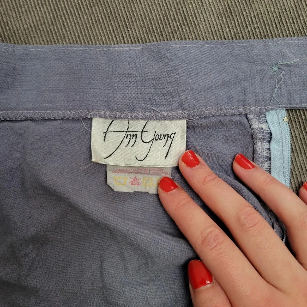 Vintage lace midi skirt - Picture 8 of 8